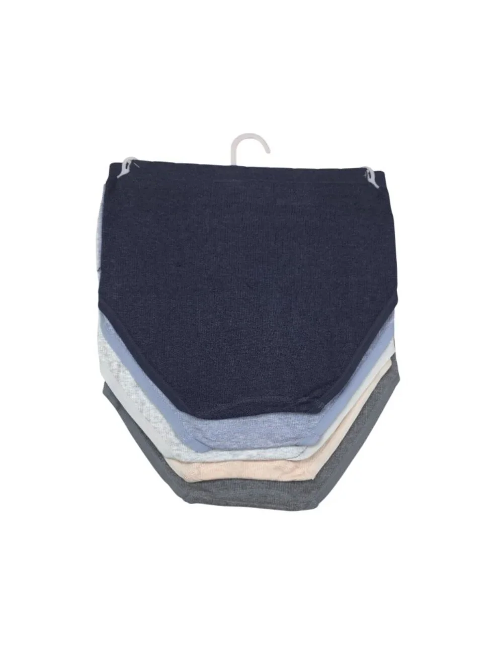 Laura Ashley Large 5-Pack High-Waist Full-Coverage Briefs Panties Soft Stretchy